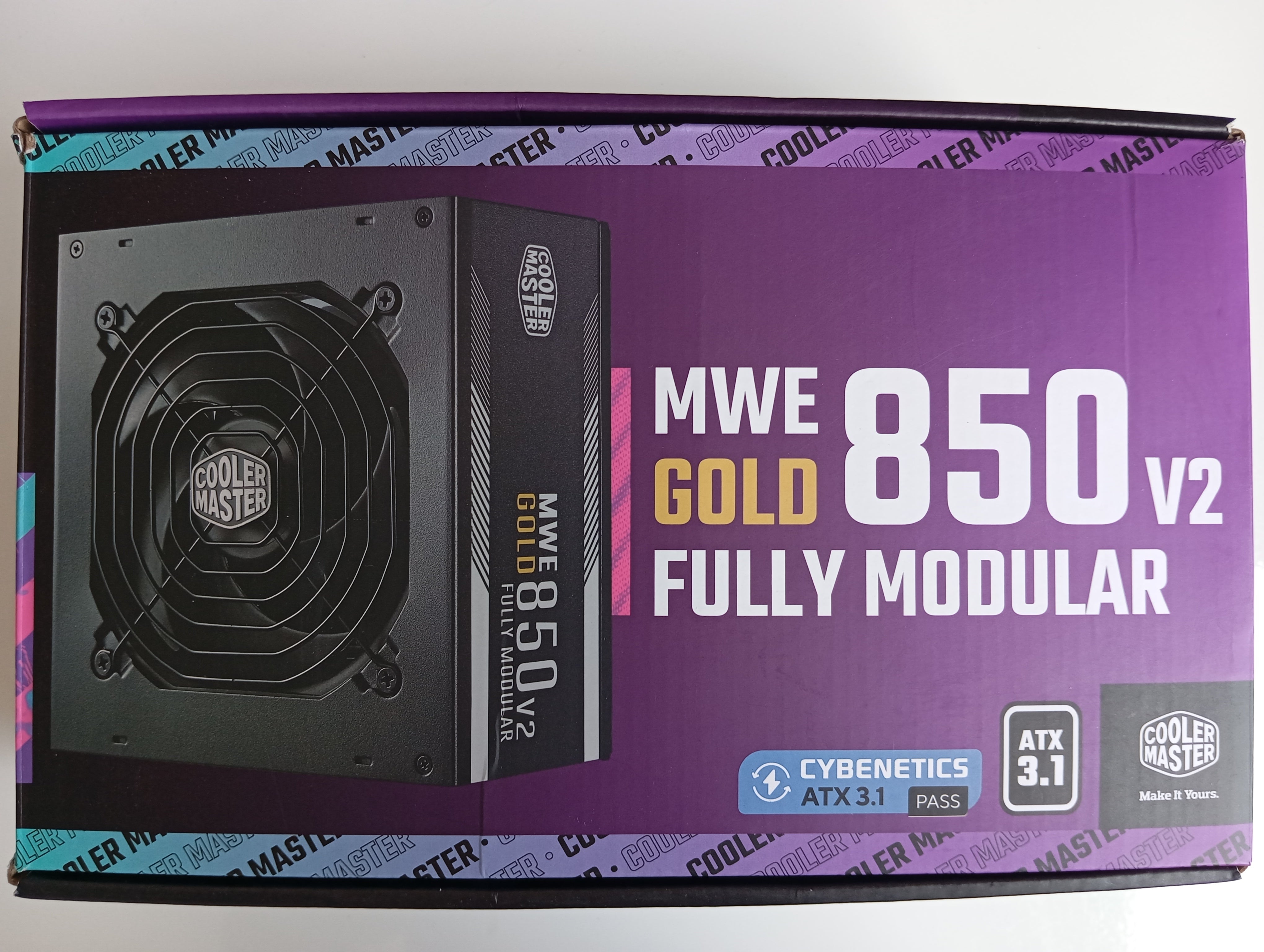Refurbished Cooler Master MWE Gold 850 - V2 - Full Modular ATX 3.1 Refurbished Cooler Master MWE Gold 850 - V2 - Full Modular ATX 3.1
